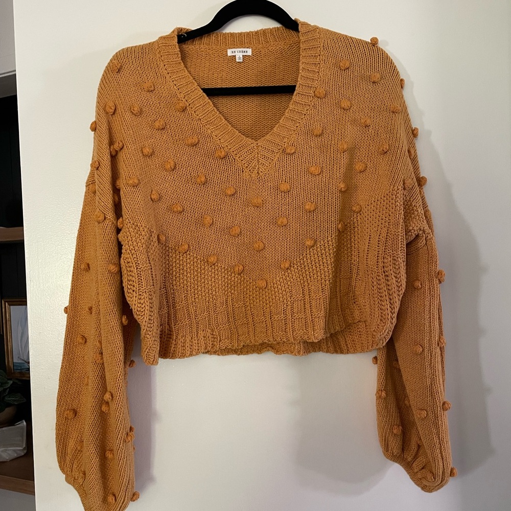 Yellow sweater